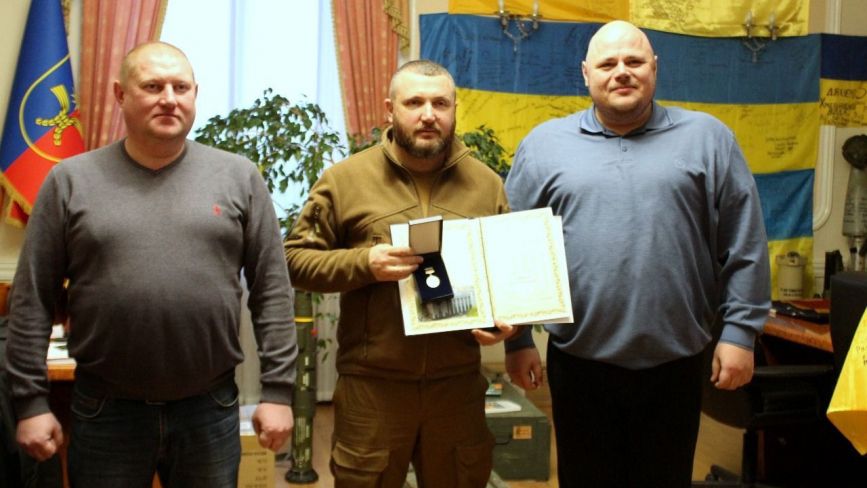 Гамалій отримав грамоту «За заслуги перед Українським народом»