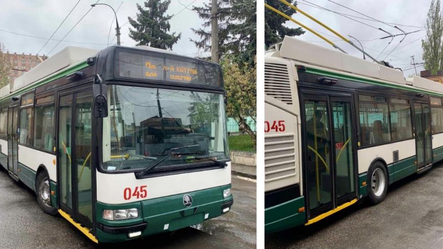 У Хмельницькому вийшов на маршрут перший чеський тролейбус
