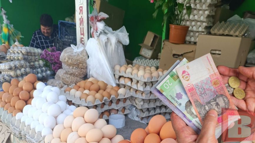 Ціни на яйця: за скільки продають у Хмельницькому перед Великоднем