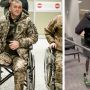 Перші кроки за півроку: захисник із Хмельниччини вчиться ходити на протезі у США (ВІДЕО)