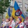 Хмельничани пройшлися з прапором 19-го батальйону в Литві (ВІДЕО)
