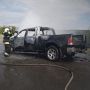 В Хмельницькому районі згорів автомобіль “Ford”