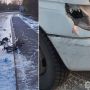 Мікроавтобус збив велосипедиста: чоловік в реанімації