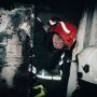 В Гречанах 10 рятувальників гасили пожежу на підприємстві (ВІДЕО)