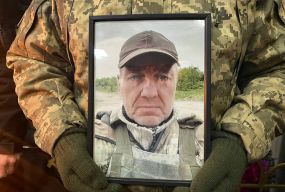 Попрощалися із хмельничанином Володимиром Калініченком, який вважався безвісти зниклим
