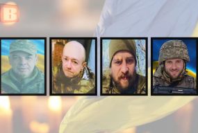 На щиті повернулось четверо військових з Хмельниччини: Юрій Крижановський, Віктор Оніщук, Анатолій Тамарлі та Роман Панасюк