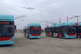 Парк «Електротрансу» поповнили шість нових тролейбусів: куди вони поїдуть