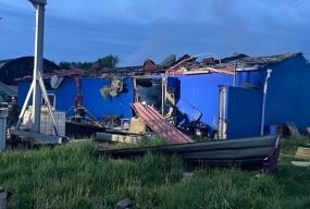 Після удару дронів на Хмельниччині пошкоджено два підприємства