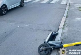 У ДТП на Кам’янецькій травмувалася 14-річна дівчина, яка керувала самокатом
