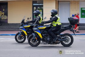 У Хмельницькому патрулюватимуть поліцейські на мотоциклах