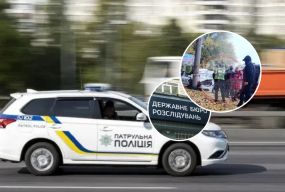 Поліція переслідувала авто і врізалась у стовп: деталі ДТП у Гречанах