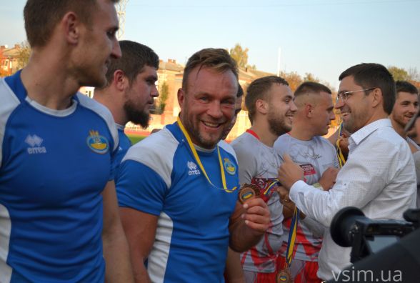 “”Поділля” зіграло із регбійною збірною України (ФОТО і ВІДЕО)
