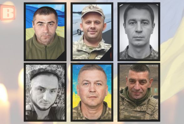 На Хмельниччину на щиті повертаються шестеро військових. Хто ці Герої