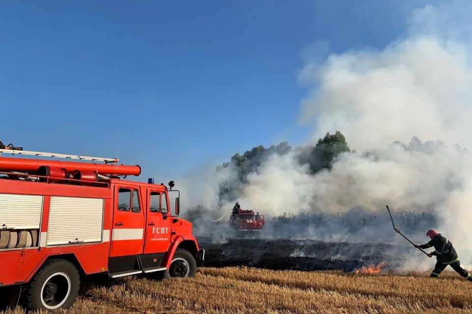 Рятувальники звинуватили аграріїв у підпалі полів: що відомо