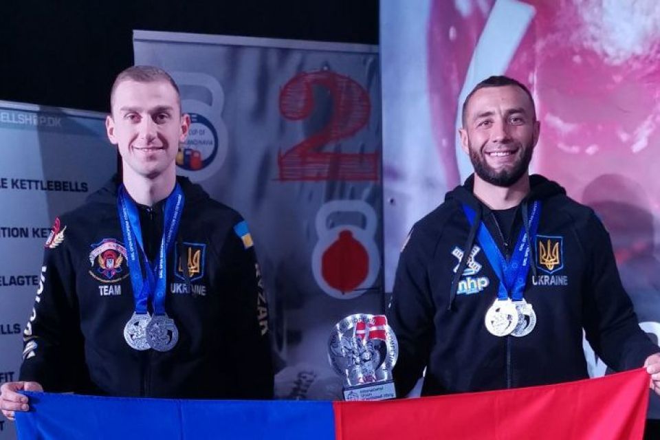 Хмельничани завоювали золото Чемпіонату Європи з гирьового спорту