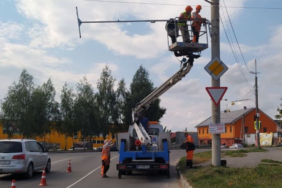 На Озерній з’явиться новий світлофор: яким він буде