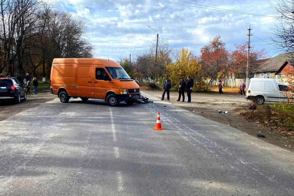 У ДТП на Хмельниччині травмувалася дитина та 17-річний мотоцикліст
