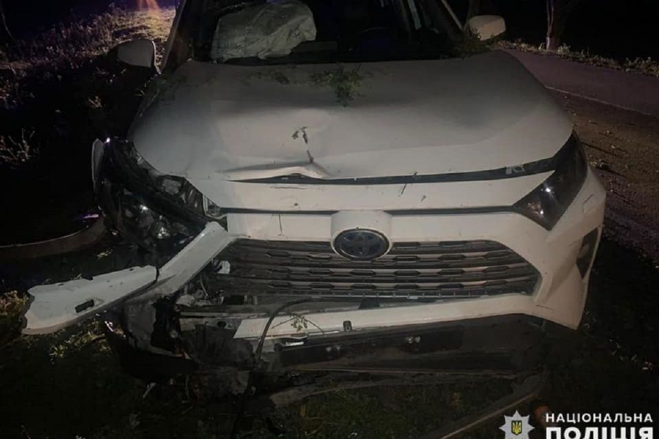 ДТП на Хмельниччині: мотоцикліст налетів на велосипедиста, а «Toyota » - на мотоблок
