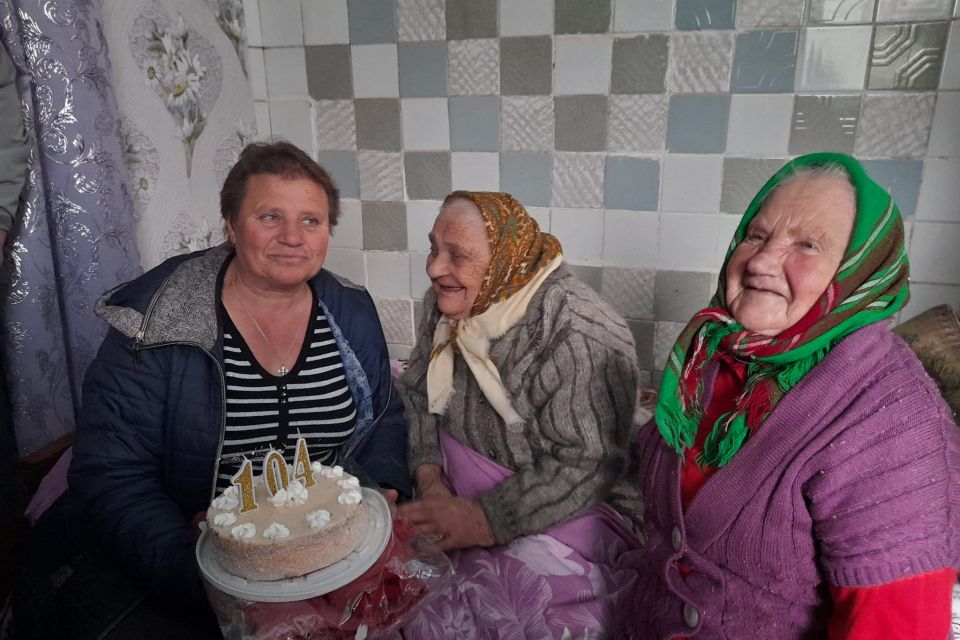 Мешканка Хмельниччини відзначила 104-ліття (ВІДЕО)