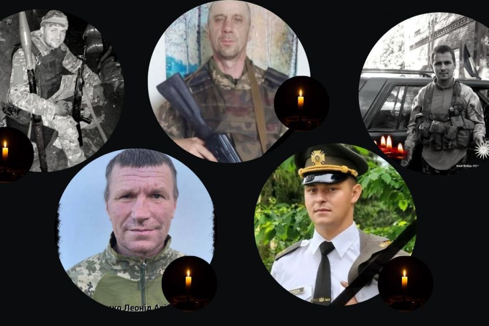 На війні загинули п’ятеро воїнів з Хмельниччини