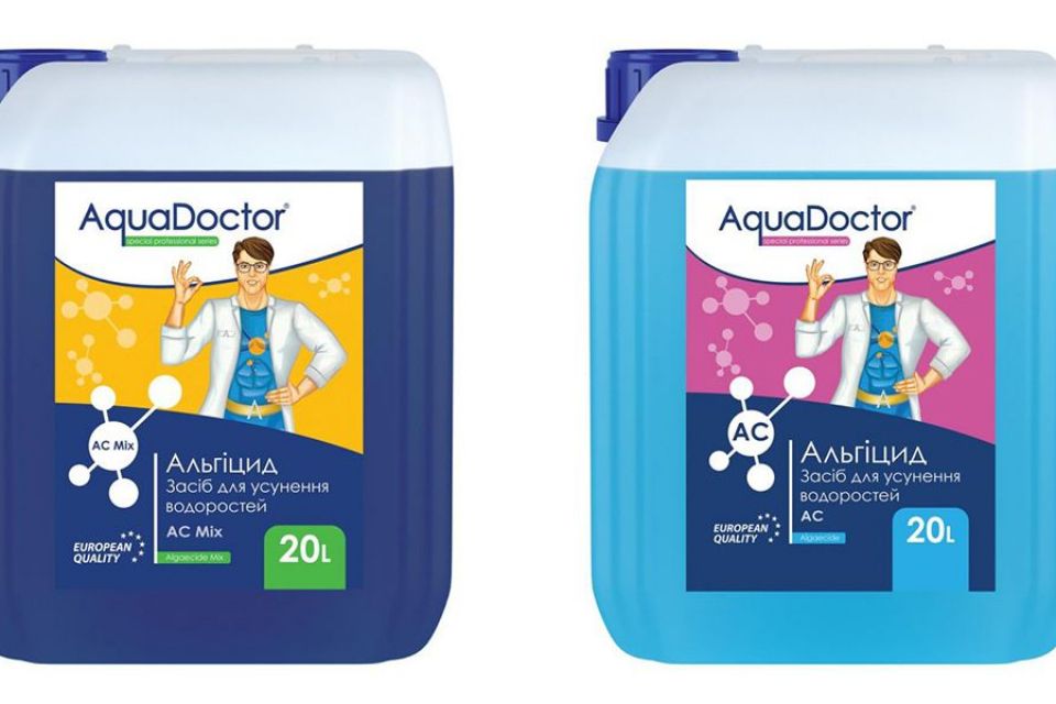 Альгіцид AquaDoctor проти водоростей у басейні (новини компаній)