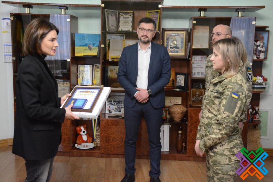 Дякую за мужність та врятовані життя: Віолета Лабазюк зустрілася з незламними воїнами