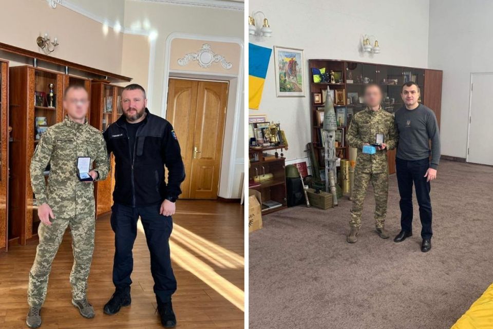 Від смерті врятував кевларовий шолом: нагородили бійця з Хмельниччини