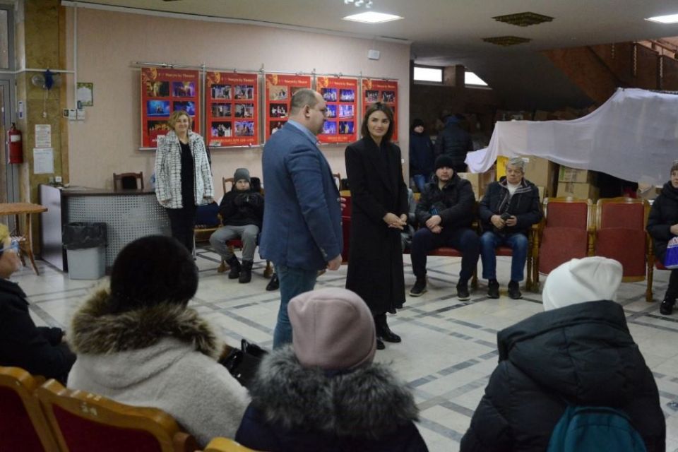 Віолета Лабазюк: Хмельниччина прихистила та опікується тисячами вимушених переселенців (пресслужба В.Лабазюк)