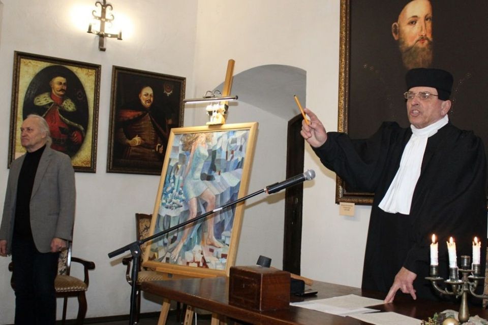 Придбай картину – допоможи ЗСУ: у Старокостянтинові відбувся благодійний аукціон