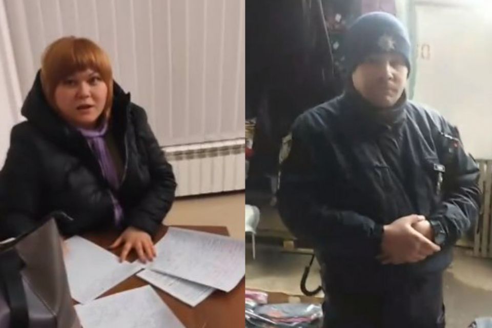 Жінка Олена з Хмельницького: хто вона і чому скандалить з поліцією