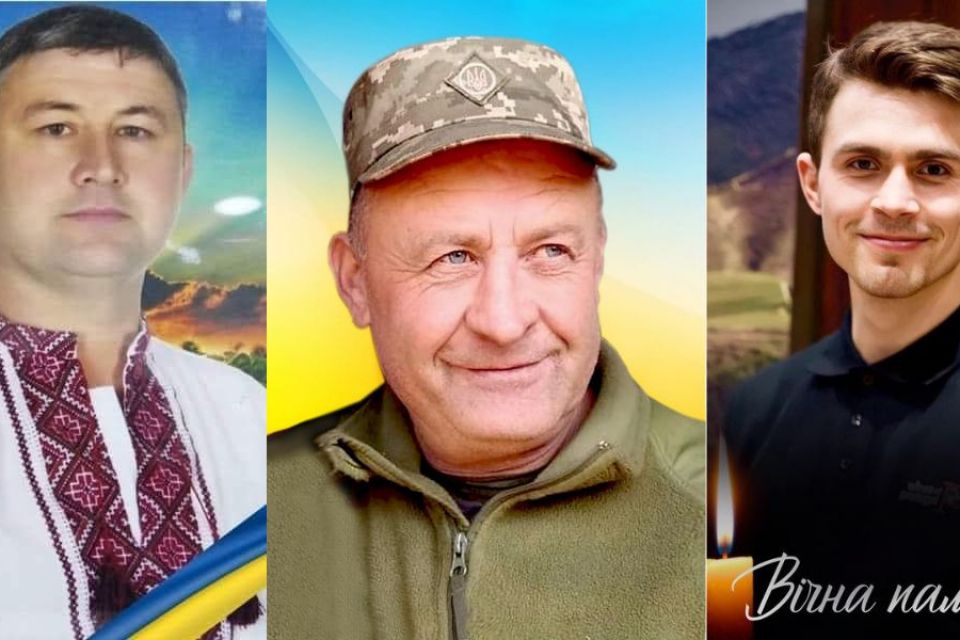 Боролись за свободу: на фронті загинули троє захисників з Хмельниччини