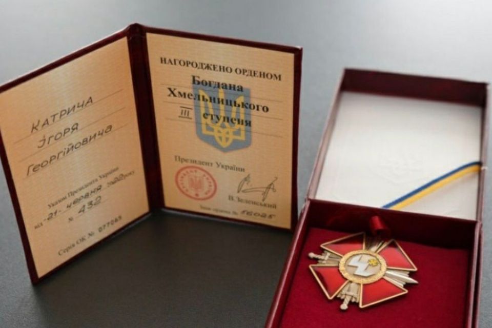 Військового із Городоччини нагородили орденом Богдана Хмельницького