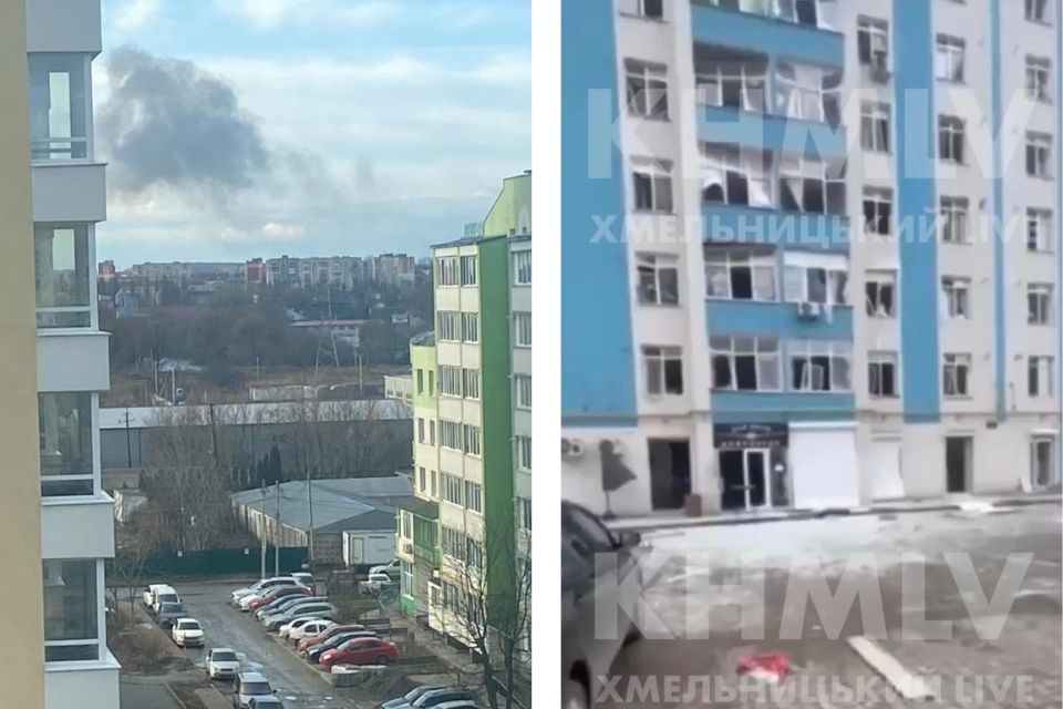 Двоє поранених і пошкоджені багатоповерхівки: про наслідки ракетних ударів у Хмельницькому