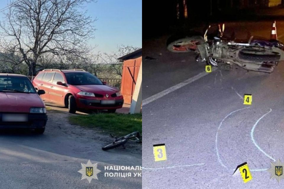 Травмувалися дитина і мотоцикліст: деталі аварій на Хмельниччині
