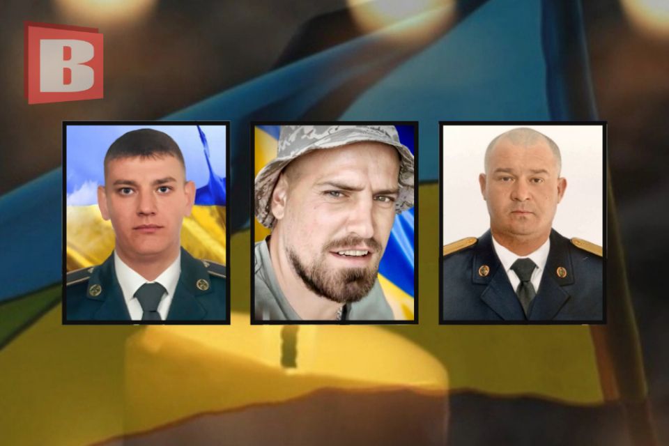 У Хмельницькому попрощалися з трьома прикордонниками. Вони загинули в один день