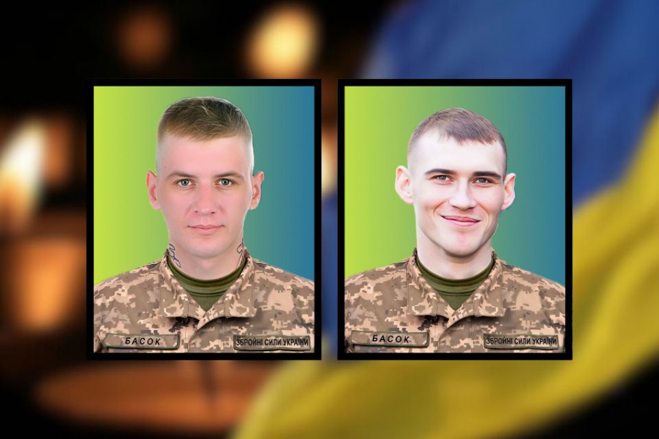 Загинули двоє братів-захисників з Хмельниччини: Валентин та Василь Баски