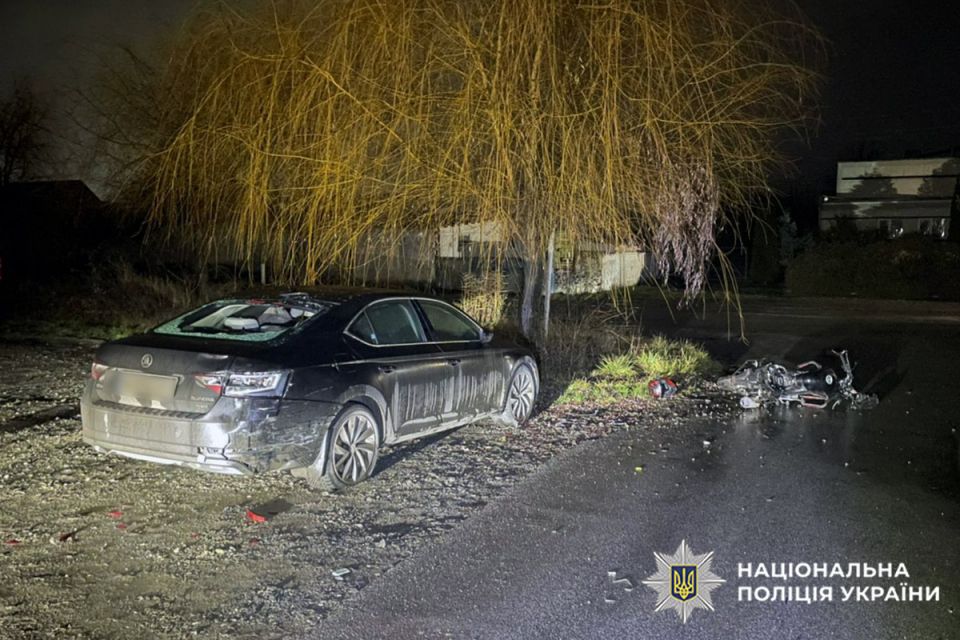 В ДТП в Красилові травмувався 17-річний мотоцикліст