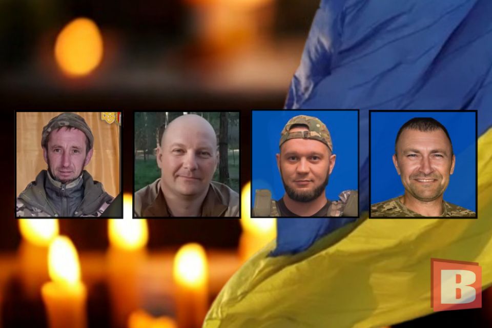 На Хмельниччину на щиті повертаються четверо захисників: Сергій Баран, Артур Бойко, Сергій Лукасевич, Олексій Паршиков