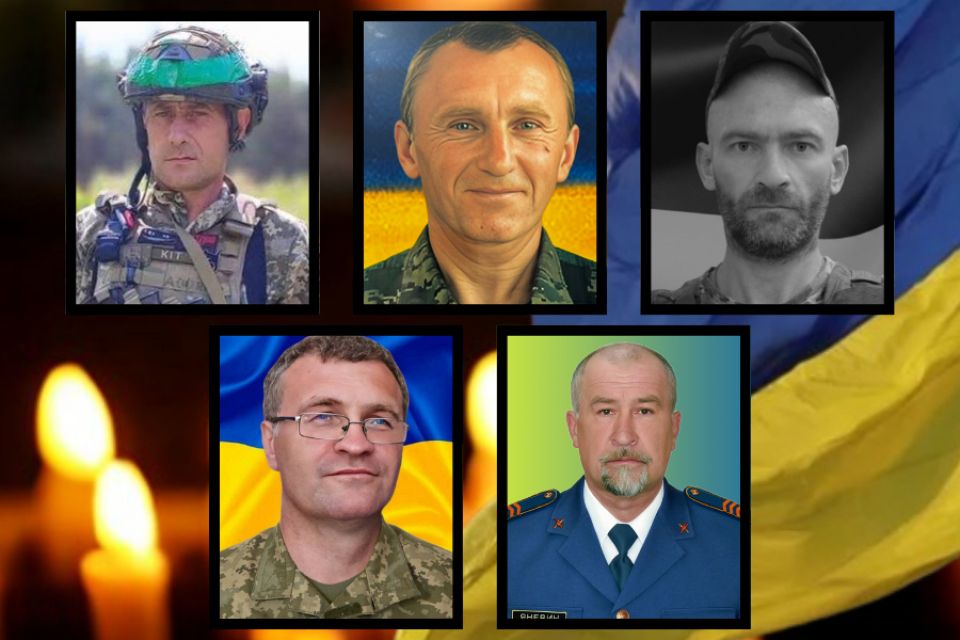 На щиті повертаються пʼятеро захисників з Хмельниччини: Ігор Жорновий, Василь Кравчук, Дмитро Надточій, Микола Слободян, Михайло Яневич