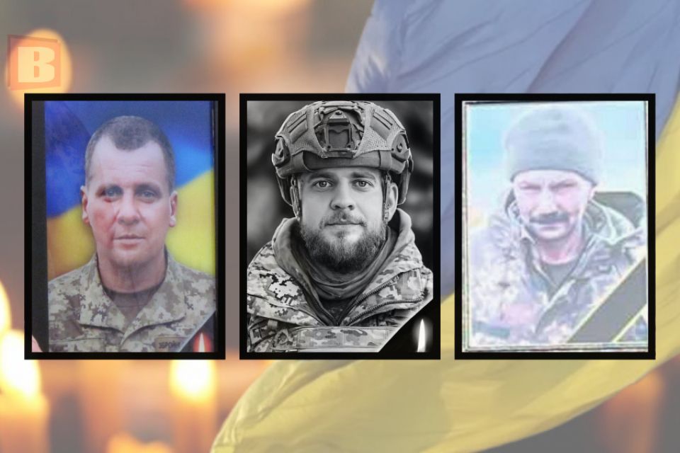 Вважали зниклими безвісти: на Хмельниччині попрощалися з трьома військовими