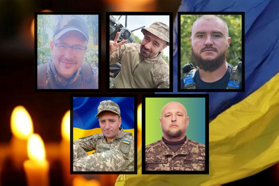 Не повернулися з війни: Хмельниччина попрощалась із пʼятьма захисниками