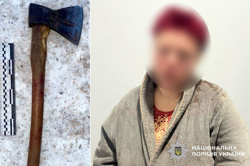 Хмельничанка забила до смерті співмешканця сокирою, — поліція