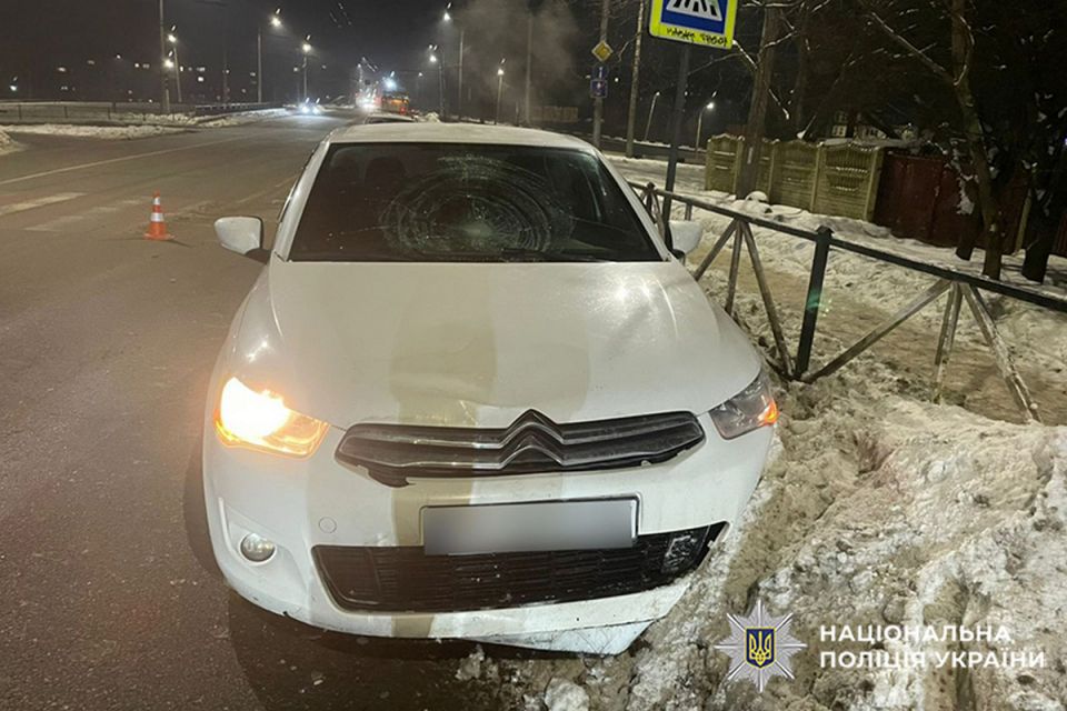 На «зебрі» по Кам’янецькій збили 38-річну жінку