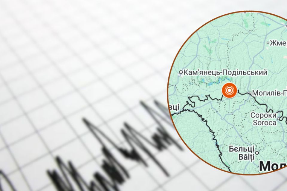Поблизу Хмельницької області зафіксували землетрус