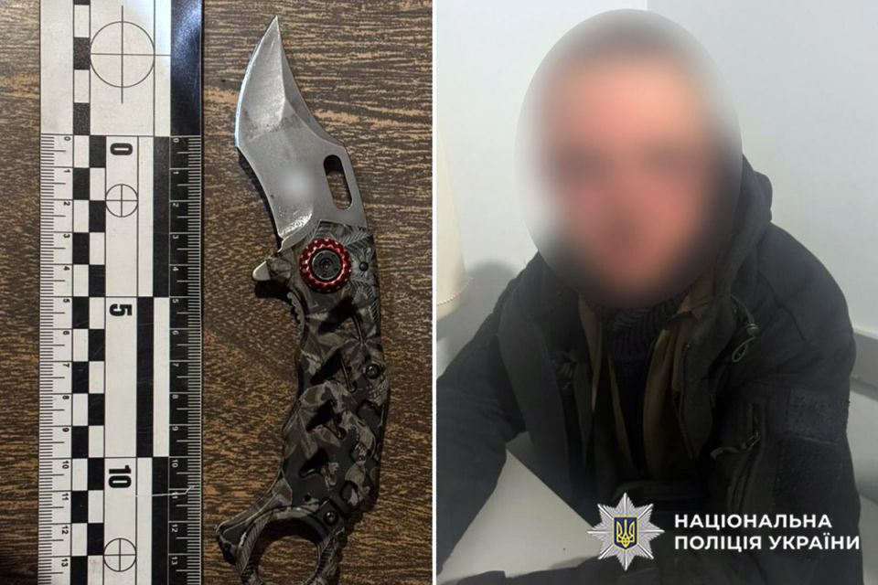 У Хмельницькому чоловіка госпіталізували після нападу з ножем у закладі