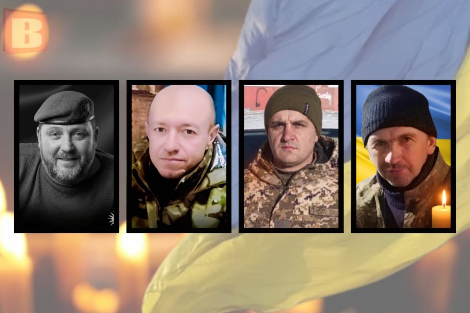 На Хмельниччині попрощаються з чотирма воїнами. Хто вони