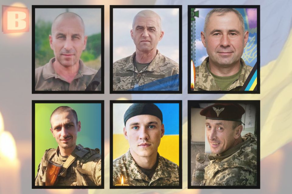 На щиті — шестеро воїнів з Хмельниччини. Хто ці Герої