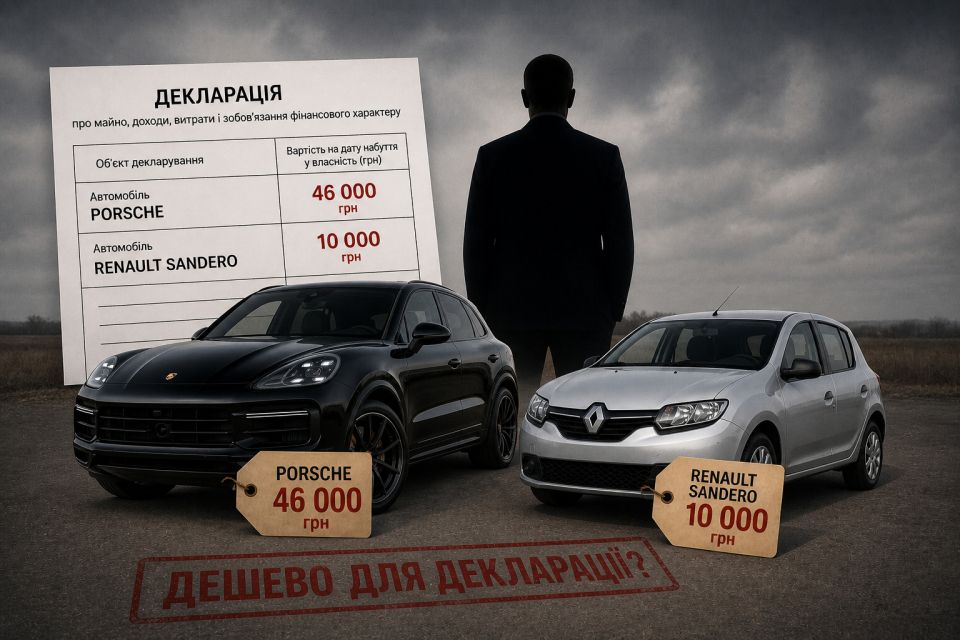 Porsche за 46 000 гривень: чому посадовці Хмельниччини декларують авто за низькими цінами
