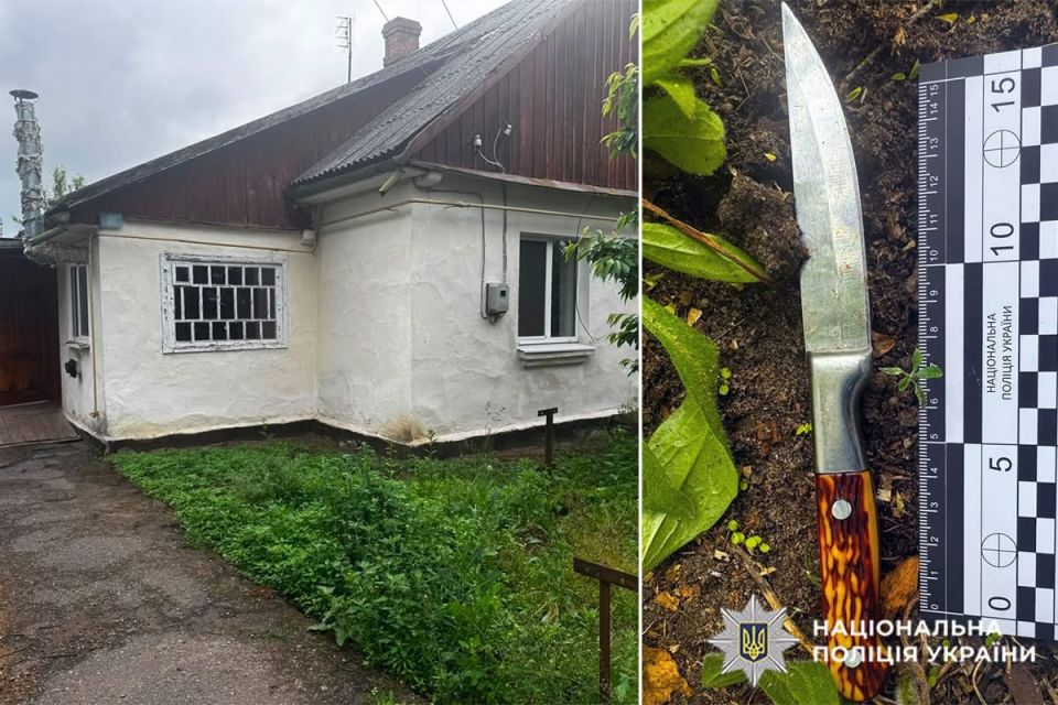 На Хмельниччині батько вдарив ножем у груди власного сина
