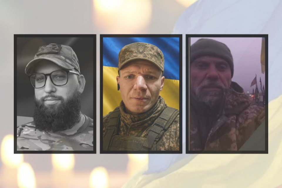 У трьох громадах Хмельниччини попрощаються із загиблими воїнами: Олексієм Ковальчуком, Анатолієм Першиним та Андрієм Слободенюком